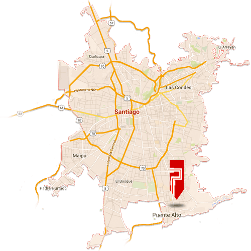 mapa PVC Huasco – Materiales Industriales